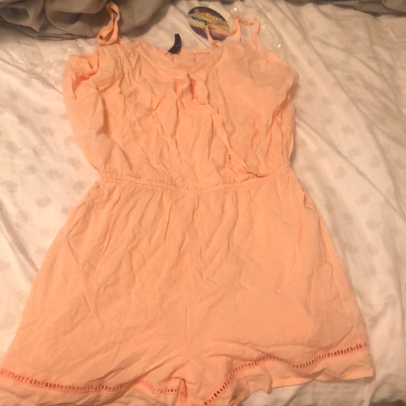 Other - Peach romper